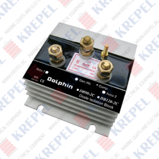 Dolphin Diode - Акумулаторна Бариера, 50A, 2 изхода